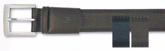 Spiecker 135022 Anzug Dehnbundgürtel 35 mm. Schwarz+Braun. 