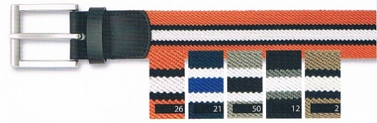 Spiecker Bandgürtel 1380-35 Elastik 35mm Streifen 