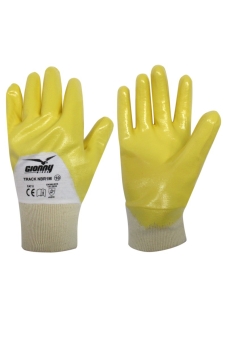 12er Pack PAYPER Track Nbr1m Beschichtete Handschuhe Bestriechene Baumwolle Nbr 