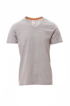 PAYPER V-neck Melange T-shirts 155gr Jersey Mit 7%viskose 