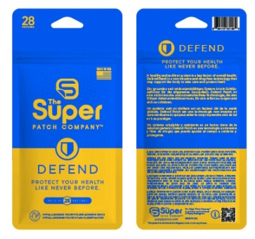 28 x SUPER "Defend" Wirkpflaster 