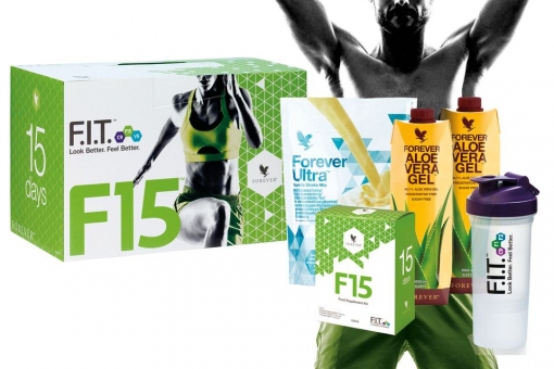 F.I.T. Baustein 2: F15™ 15-tägiges Ernährungs- und Fitnessprogramm um gesünder, schlanker und fitter zu werden F15™ Vanilla SET