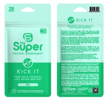 28 x SUPER "Kick It" Wirkpflaster 