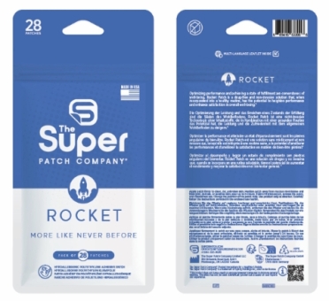 28 x  SUPER "Rocket" Wirkpflaster für deine blaue Leistungssteigerung 
